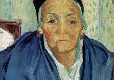 An Old Woman of Arles 1888 Arlesin Yaşlı Kadını