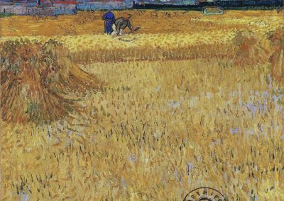 Arles - View from the Wheat Fields 1888 Buğday Tarlalarından Arles Görünümü