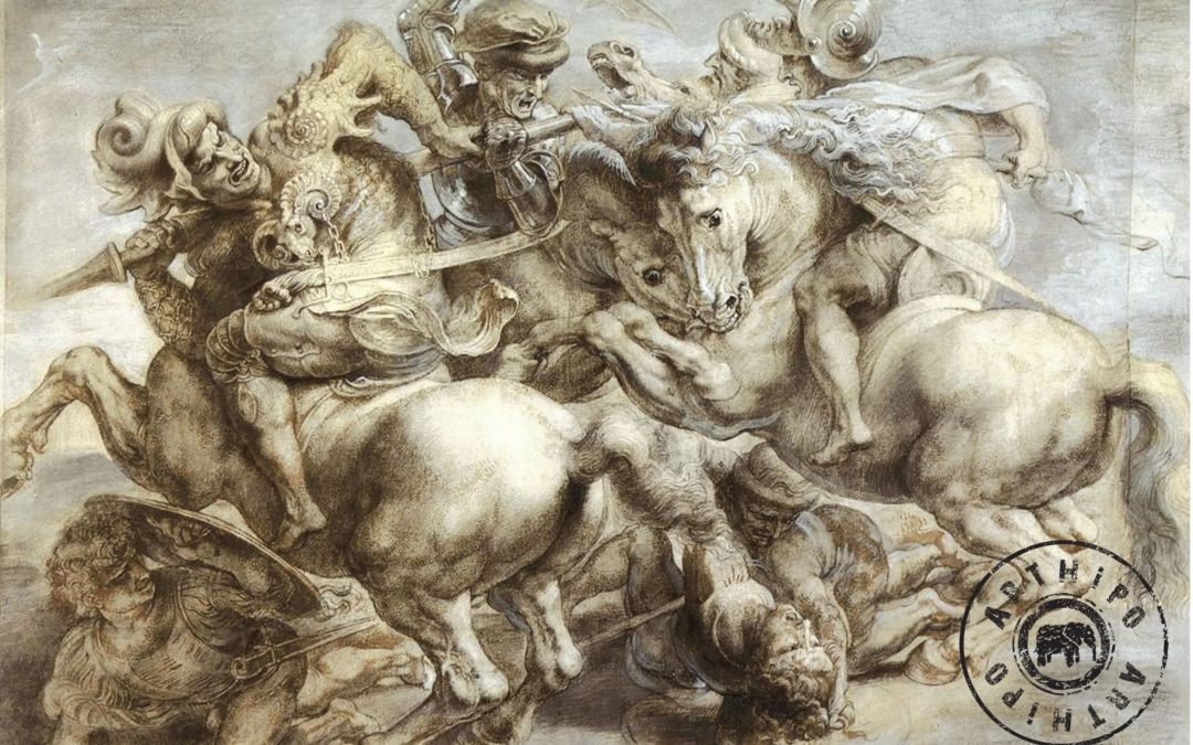 Leonardo da Vinci’nin Anghiari Savaşı Tablosu