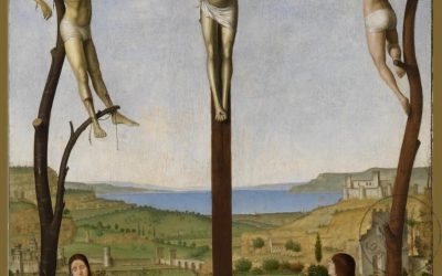 Antonello da Messina Çarmıha Geriliş tablosu