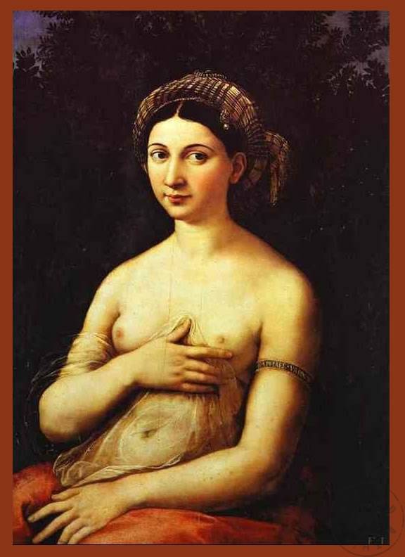 ressam raphael la fornarina raffaello