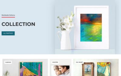 Painting Sales Site, Online Art Gallery