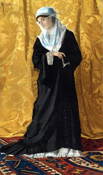 Osman Hamdi Bey Tabloları, İstanbul Hanımefendisi