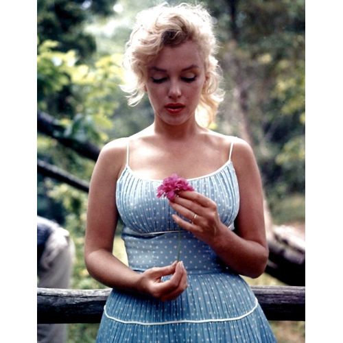 Marilyn Monroe Elinde Çiçek Marilyn Monroe Elinde Çiçek