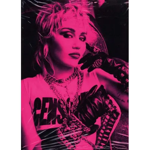 Miley Cyrus - Glamour May Poster The Miley Cyrus - Glamour May Poster features the singer in a glamorous, high-fashion look. The