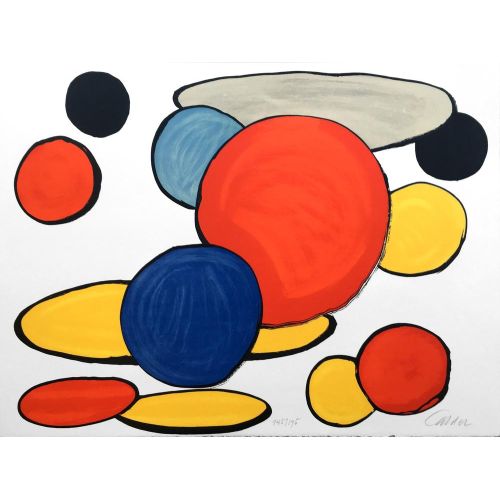 Alexander Calder, Bitmemiş Devrimimiz Gri Elips Alexander Calder, Bitmemiş Devrimimiz Gri Elips