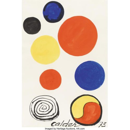 Alexander Calder, Gezegenler Alexander Calder, Gezegenler