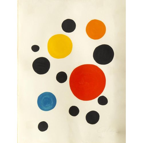 Alexander Calder, Polka Dots Lithograph