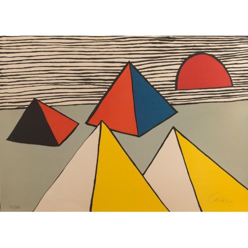 Alexander Calder, Şafakta Piramitler Alexander Calder, Şafakta Piramitler