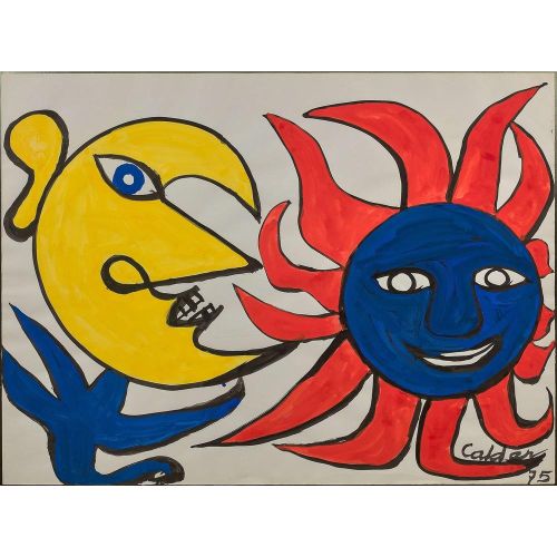 Alexander Calder, Güneş Ve Ay