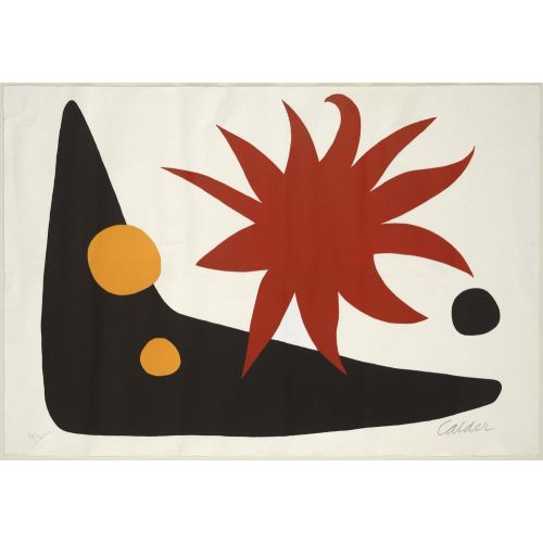 Alexander Calder, The Red Sun Alexander Calder, The Red Sun