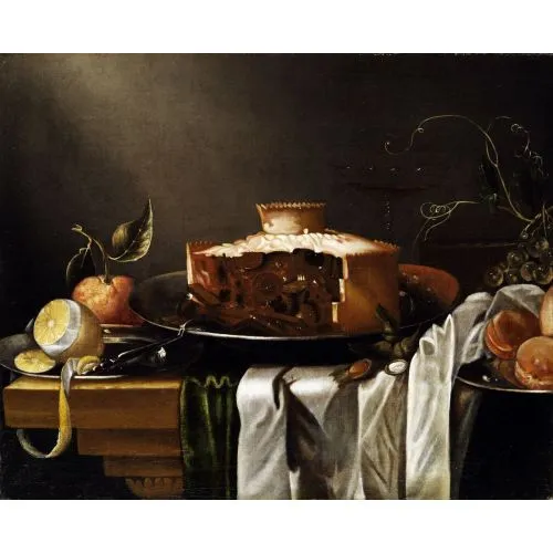 Abraham Van Calraet, Still Life With Ccake Abraham Van Calraet, Still Life With Ccake