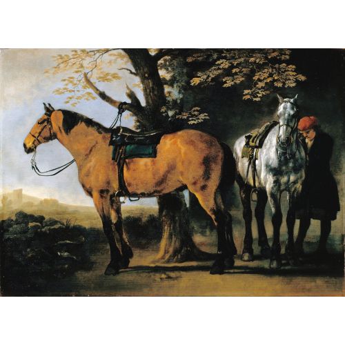 Abraham Van Calraet, İki At