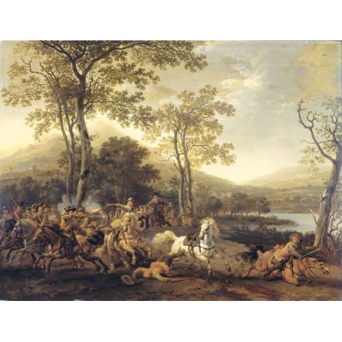Abraham Van Calraet, Süvari Savaşı