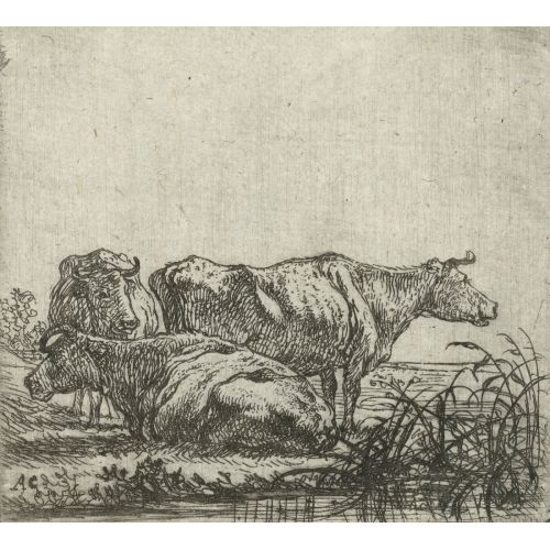 Aelbert Cuyp, Three Cows