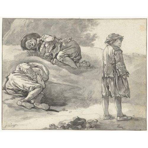 Aelbert Cuyp, Bir Çobanın Üç Çalışması Aelbert Cuyp, Bir Çobanın Üç Çalışması