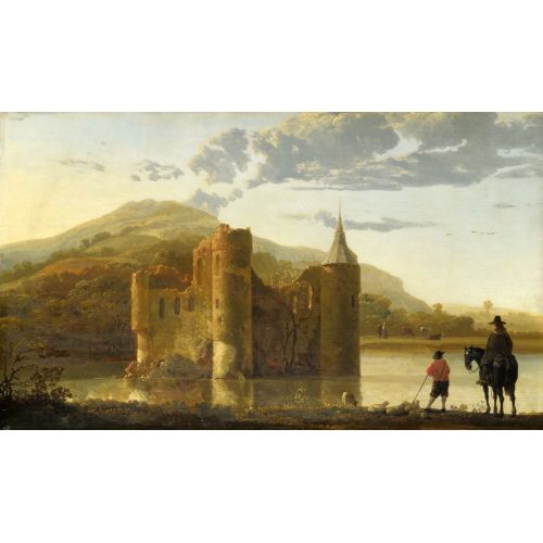 Aelbert Cuyp, Ubbergen Castle Aelbert Cuyp, Ubbergen Castle