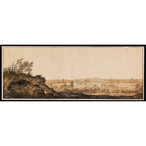 Aelbert Cuyp, Cleves Yakınındaki Alt Ren Calcar Görünümünü Aelbert Cuyp, Cleves Yakınındaki Alt Ren Calcar Görünümünü