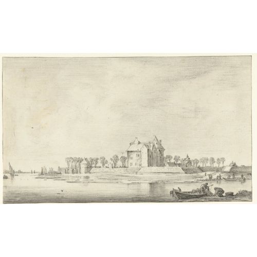 Aelbert Cuyp, Loevestein Kalesi'nin Görünümü