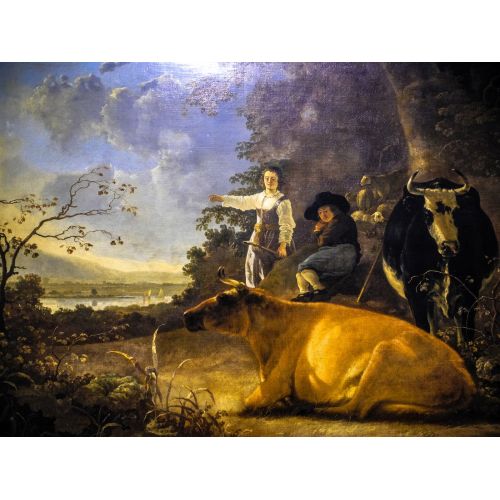 Aelbert Cuyp, Cattle With Shepherds Aelbert Cuyp, Cattle With Shepherds