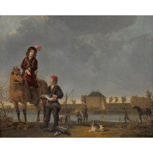 Aelbert Cuyp, Equestrian Portrait Of Pieter De Roovere Aelbert Cuyp, Equestrian Portrait Of Pieter De Roovere