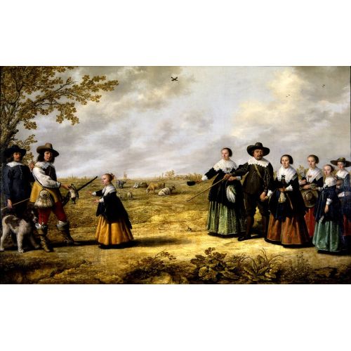 Aelbert Cuyp, Jacob And Portrait Of A Family In A Landscape Aelbert Cuyp, Jacob And Portrait Of A Family In A Landscape