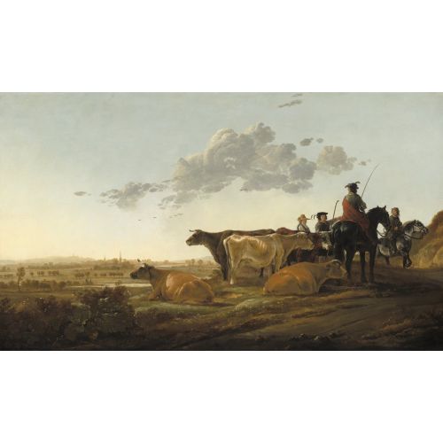 Aelbert Cuyp, Çoban İle Manzara Aelbert Cuyp, Çoban İle Manzara