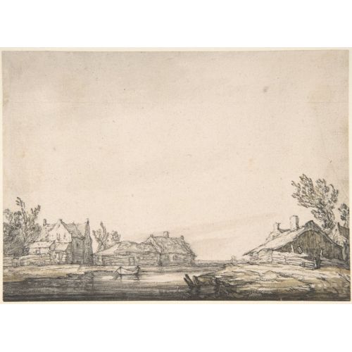 Aelbert Cuyp, Manzara İle Evler