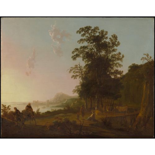 Aelbert Cuyp, Mısır'a Uçuş İle Manzara Aelbert Cuyp, Mısır'a Uçuş İle Manzara