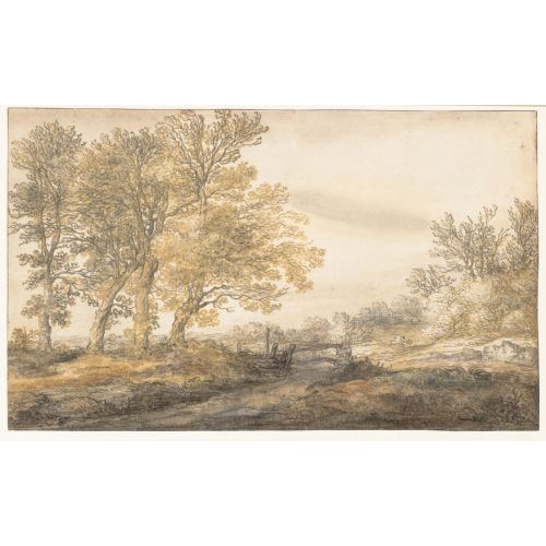 Aelbert Cuyp, Ağaçları İle Manzara