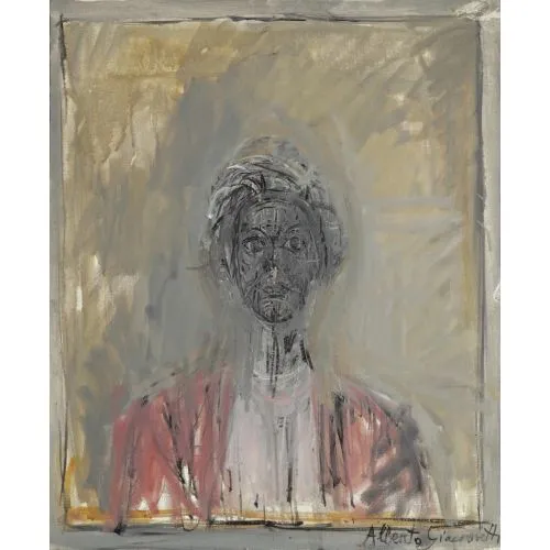 Alberto Giacometti, Annette Or Portrait D'annette Au Pull-Over Rouge