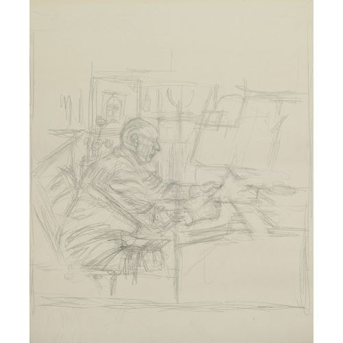 Alberto Giacometti, Stravinsky A Son Bureau