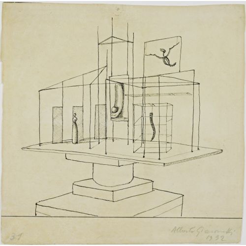Alberto Giacometti, Study For The Palace Alberto Giacometti, Study For The Palace