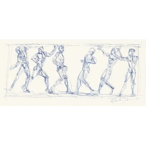 Alberto Giacometti, Top Oyuncuları Sürrealizm Alberto Giacometti, Top Oyuncuları Sürrealizm Sanat Akımları Alberto Giacometti, The Ball Players Alberto Giacomettinin The