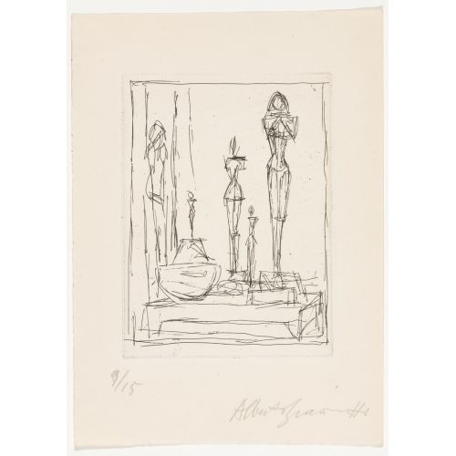 Alberto Giacometti, Characters In The Studio I