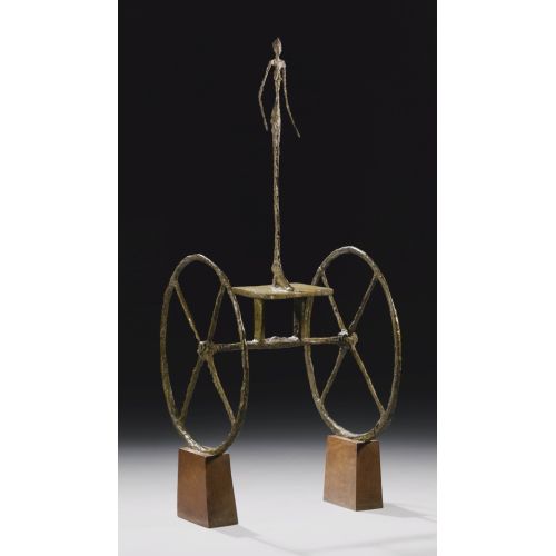 Alberto Giacometti, İki Tekerlekli Araba