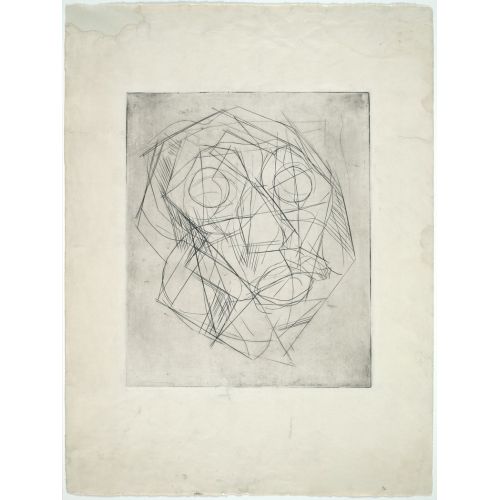Alberto Giacometti, Kübist Baş
