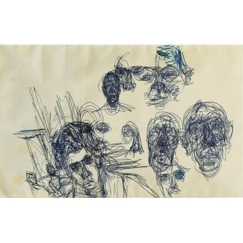 Alberto Giacometti, Kafa Çalışmaları Sürrealizm Sanat Akımları Alberto Giacometti, Etudes de têtesAlberto Giacomettinin