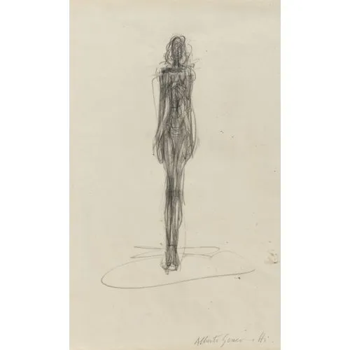 Alberto Giacometti, Çıplak Kadın Ayakta Sürrealizm Alberto Giacometti, Çıplak Kadın Ayakta Sürrealizm Sanat Akımları Alberto Giacometti, Femme nue deboutAlberto Giacometti