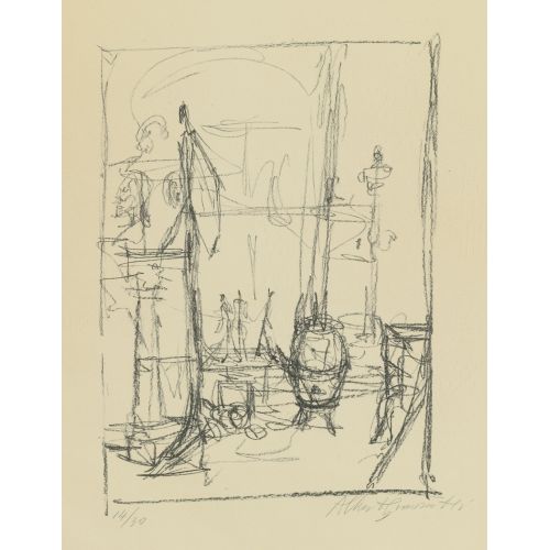 Alberto Giacometti, Figürler Ve Soba
