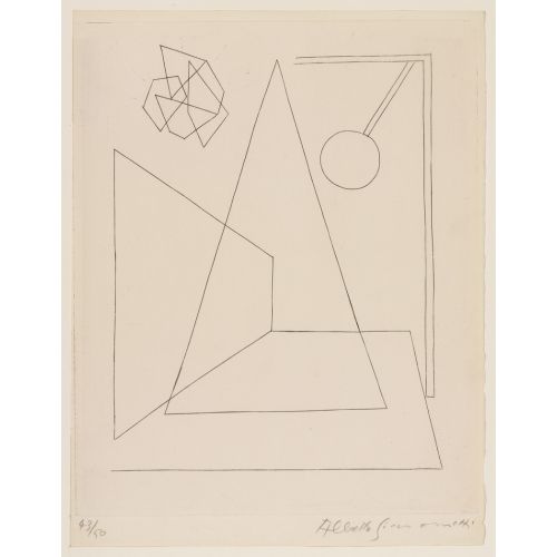 Alberto Giacometti, Gravürler 23
