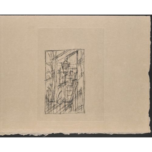 Alberto Giacometti, Roger Lacouriere'e Saygı Duruşu Alberto Giacometti, Roger Lacouriere'e Saygı Duruşu
