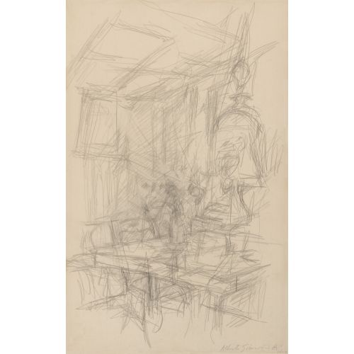 Alberto Giacometti, Interieur A Stampa