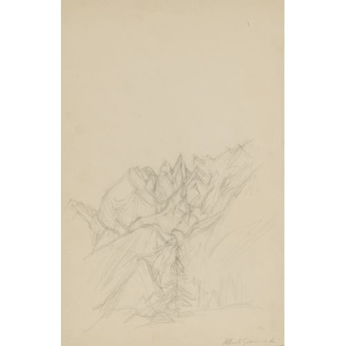 Alberto Giacometti, La Montagne A Stampa