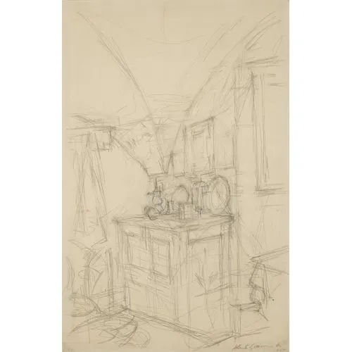 Alberto Giacometti, Büfe Sürrealizm Sanat Akımları Alberto Giacometti, Le BuffetAlberto Giacometti tarafından yapılan Le