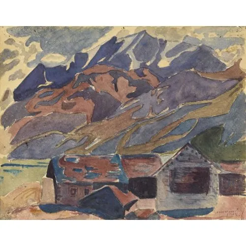 Alberto Giacometti, Maloja Surrealism Alberto Giacometti, Maloja Surrealism Art Movements Alberto Giacometti, MalojaSubject of the work: Alberto Giacomettis painting