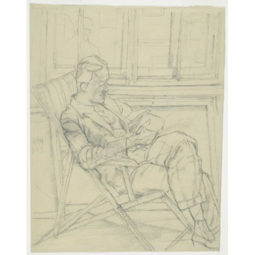 Alberto Giacometti, Kitap Okuyan Adam