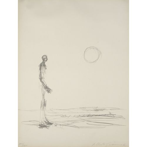 Alberto Giacometti, Ayakta Adam Ve Güneş