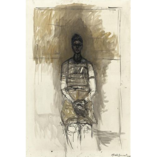 Alberto Giacometti, Portrait De Caroline