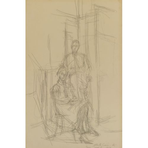 Alberto Giacometti, John Rewald Portresi